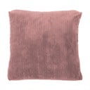 Różowa poduszka dekoracyjna Tiseco Home Studio Ribbed, 60x60 cm