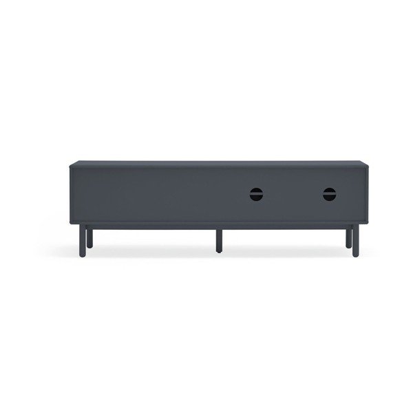 Ciemnoszara szafka pod TV 180x56 cm Corvo – Teulat-image-3