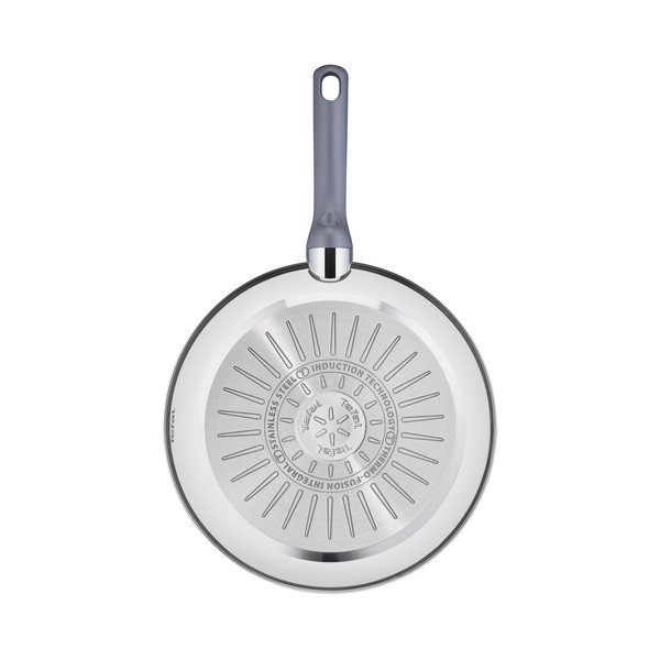Patelnia z powłoką nieprzywierającą ze stali nierdzewnej ø 28 cm Daily Cook G7300655 – Tefal-image-1