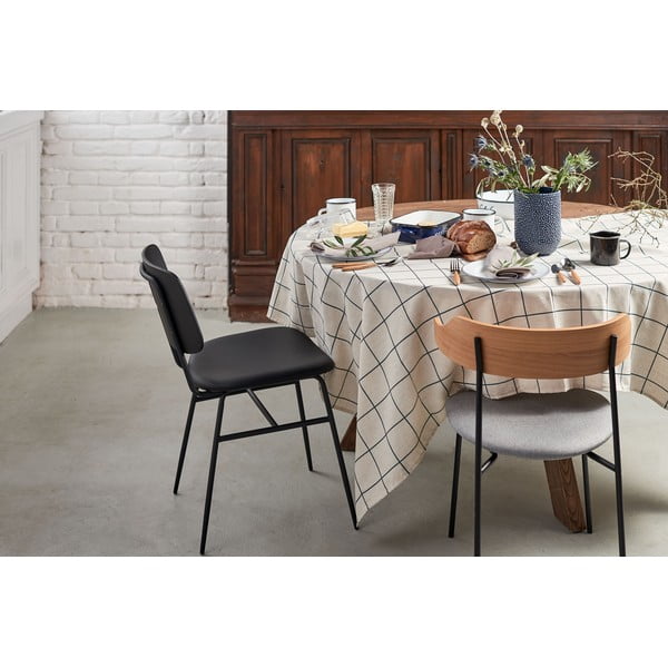 Niebieski wazon ceramiczny Bloomingville Vase-image-1