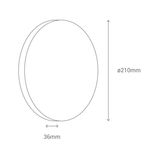 Biały kinkiet z LED SULION Moran-image-2