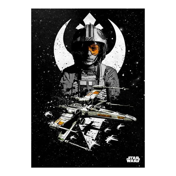Plakat z blachy Star Wars Pilots - X-Wing