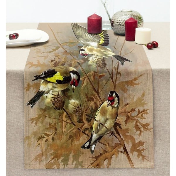 Bieżnik 40x130 cm Yellow Bird – Mila Home-image-1