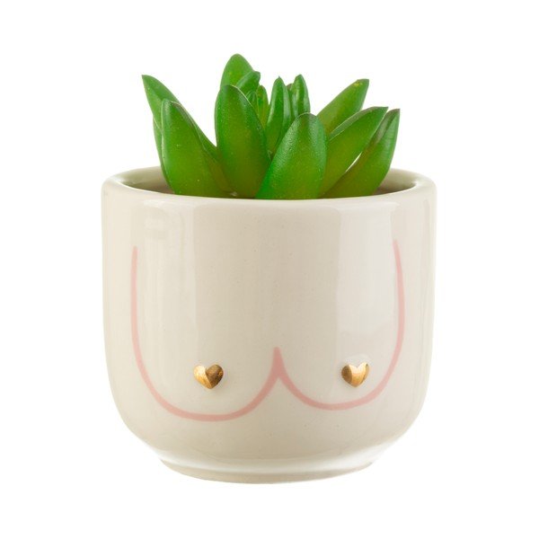 Ceramiczna osłonka na doniczkę ø 8 cm Girl Power – Sass & Belle-image-2