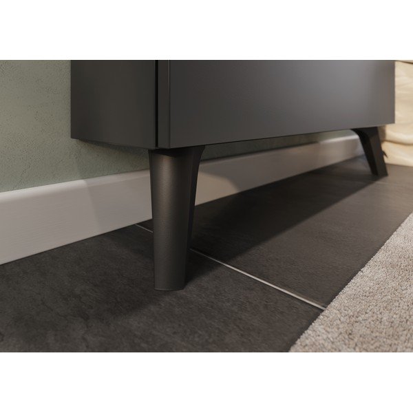 Antracytowa uchylna szafka na buty Scarpa – Germania-image-3