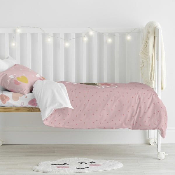 Bawełniana pościel dziecięca do łóżeczka 115x145 cm Dancing – Mr. Fox-image-4