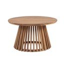 Okrągły stolik ogrodowy z litego drewna akacjowego ø 70 cm Rodano – Bizzotto