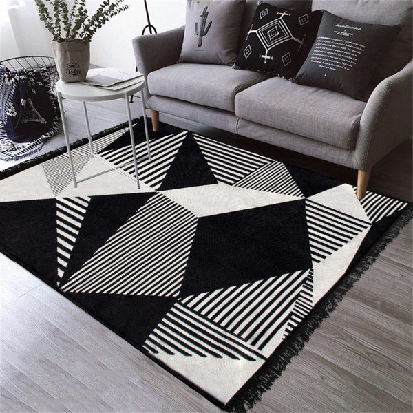 Dwustronny dywan odpowiedni do prania Kate Louise Doube Sided Rug Pyramid, 140x215 cm-image-1