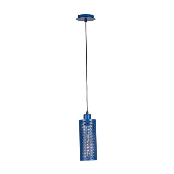 Niebieska lampa wisząca Metal Work Greco
