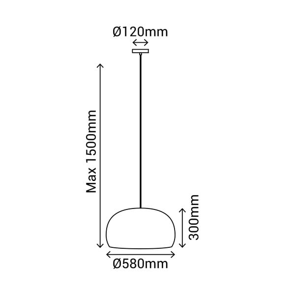 Rattanowa lampa wisząca SULION Nest, wys. 150 cm-image-3