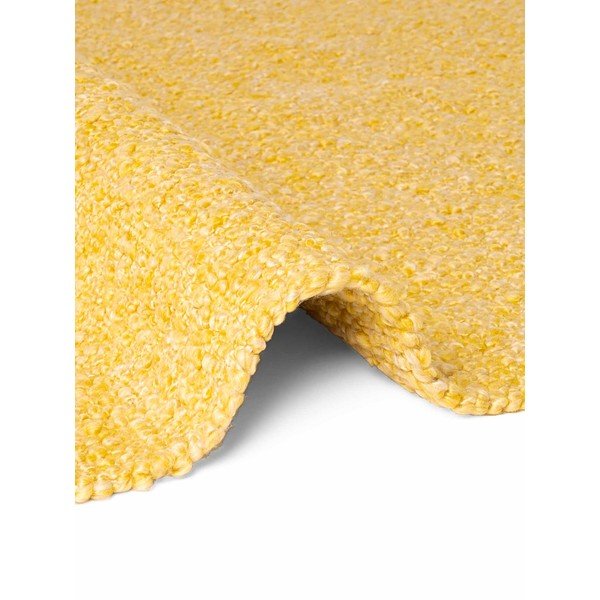 Żółty chodnik z materiału bouclé tkany ręcznie 80x200 cm Notting Hill Portobello – Ted Baker-image-3