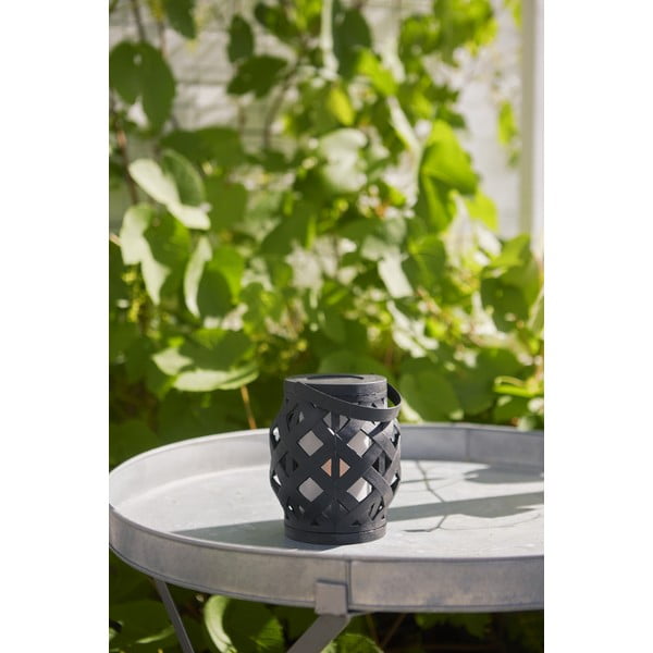 Czarny lampion Star Trading Flame Lantern, wys. 16 cm-image-3