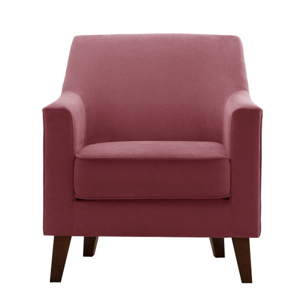 Fotel w kolorze zgaszonego różu Jalouse Maison Kylie