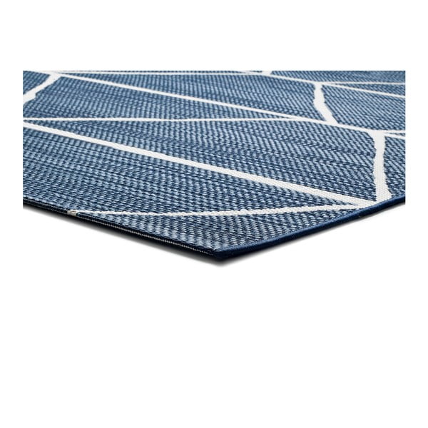 Niebieski dywan odpowiedni na zewnątrz Universal Elba Geo, 60x110 cm-image-1