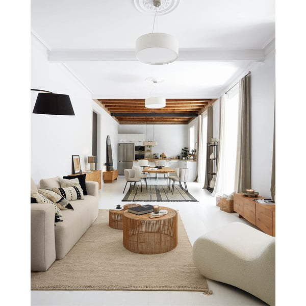 Beżowa zasłona 140x270 cm Marja – Kave Home-image-3