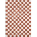 Kremowy/w kolorze terakoty dywan 120x170 cm Grida – ESTE