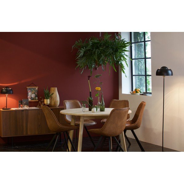 Stół do jadalni z drewna dębowego WOOOD Disc, Ø 120 cm-image-1