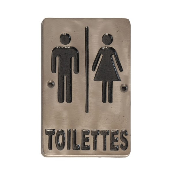 Metalowa tabliczka Antic Line Toilettes Antic