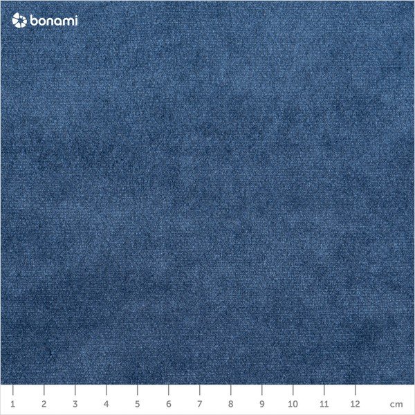 Niebieska aksamitna sofa Scandic Leo, 145 cm-image-4
