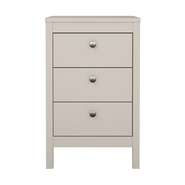 Szarobeżowa szafka nocna Madrid – Tvilum-image-2