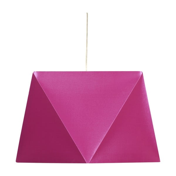 Lampa sufitowa Hexagen, różowa