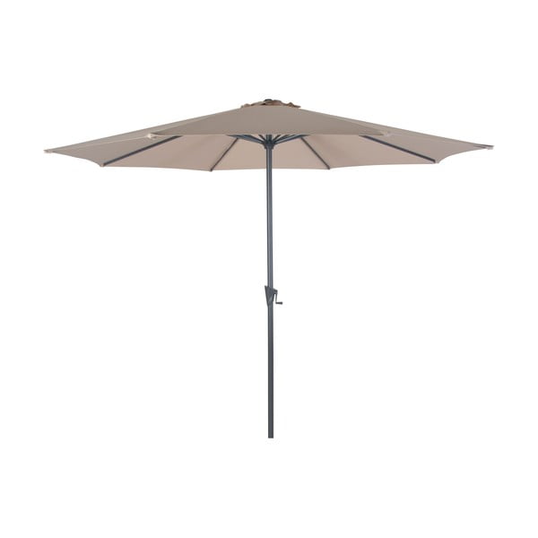 Beżowy parasol ogrodowy ø 400 cm Roja – Rojaplast