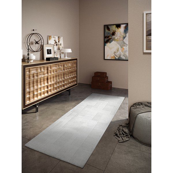 Kremowy wełniany chodnik tkany ręcznie 80x250 cm Wilhelmine – Villeroy&Boch-image-1