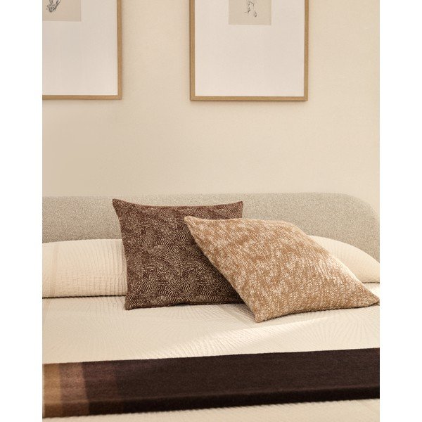 Narzuta żakardowa w kolorze kości słoniowej 240x260 cm Zenti – Kave Home-image-3