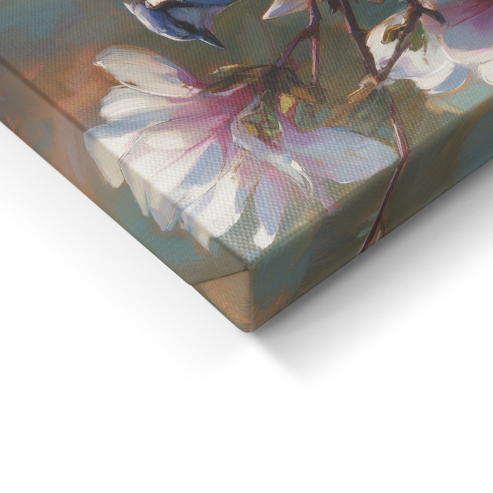 Obraz drukowany na płótnie 32x32 cm Bluejay & Blossom – Styler (zdjęcie 7)