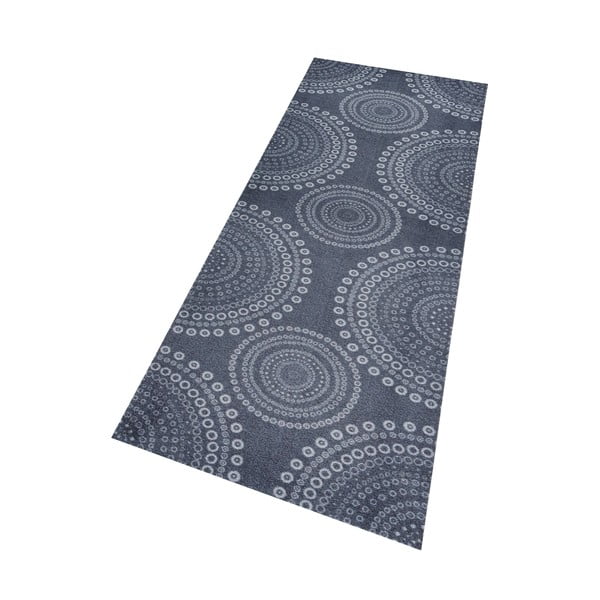 Szary chodnik Zala Living Flower Dots, 50x150 cm-image-1