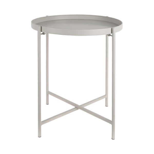 Metalowy okrągły stolik ø 40 cm Meseta  – Leitmotiv-image-3