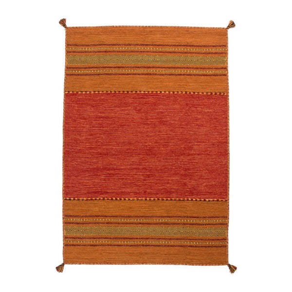 Pomarańczowy dywan Kayoom Native Terra, 80x150 cm