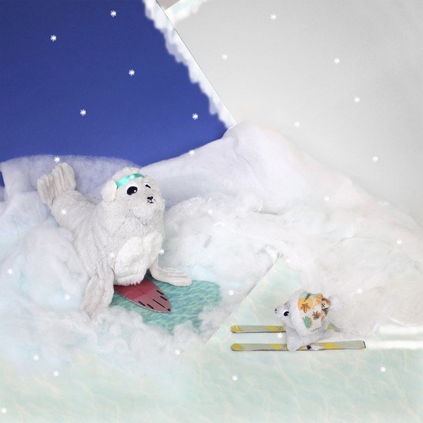 Zabawki pluszowe zestaw 2 szt. Ptipotos Ploufou – Les Deglingos-image-1