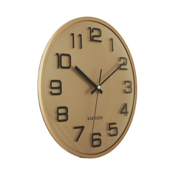 Zegar ścienny ø 30,5 cm 3D Numbers – Karlsson-image-2