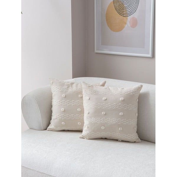 Poszewki na poduszki zestaw 2 szt. 43x43 cm Tuffet – Mioli Decor