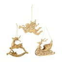 Ozdoby świąteczne zestaw 3 szt. 10 cm Anisa – Bloomingville