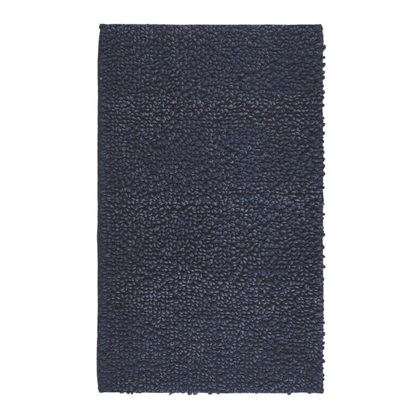 Granatowy dywanik łazienkowy Graccioza Denim, 60x100 cm