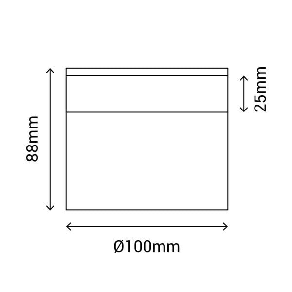 Czarna lampa sufitowa SULION Congo, ø 10 cm-image-2