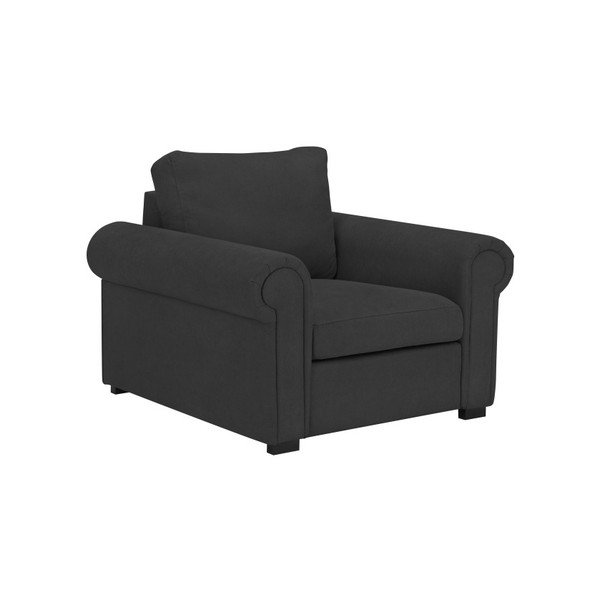 Ciemnoszary fotel Windsor & Co Sofas Hermes-image-4