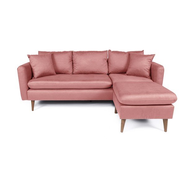 Jasnoróżowa sofa 215 cm Sofia – Balcab Home