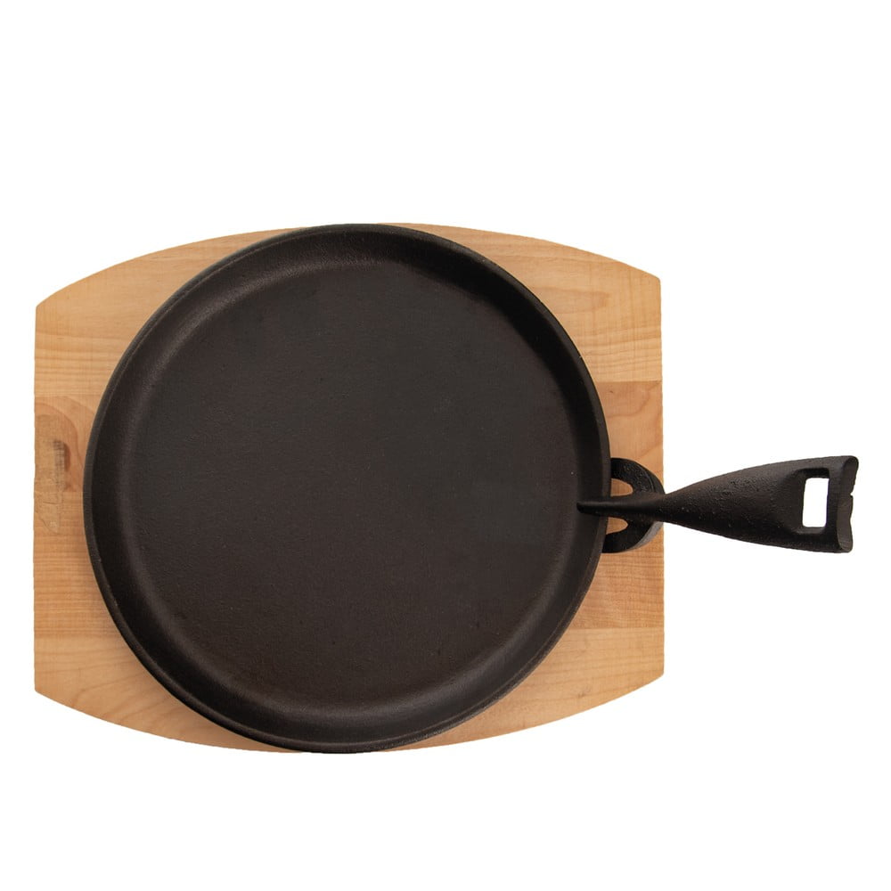 Żeliwna patelnia do grillowania z odpinaną rączką ø 22 cm LITINA – Orion (zdjęcie 7)
