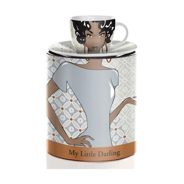 Zestaw porcelanowej filiżanki i spodka do espresso Ritzenhoff Angela Schiewer, 80 ml-image-3
