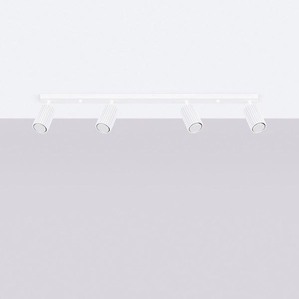 Biała lampa punktowa 6,5x81 cm Gleam – Sollux-image-3