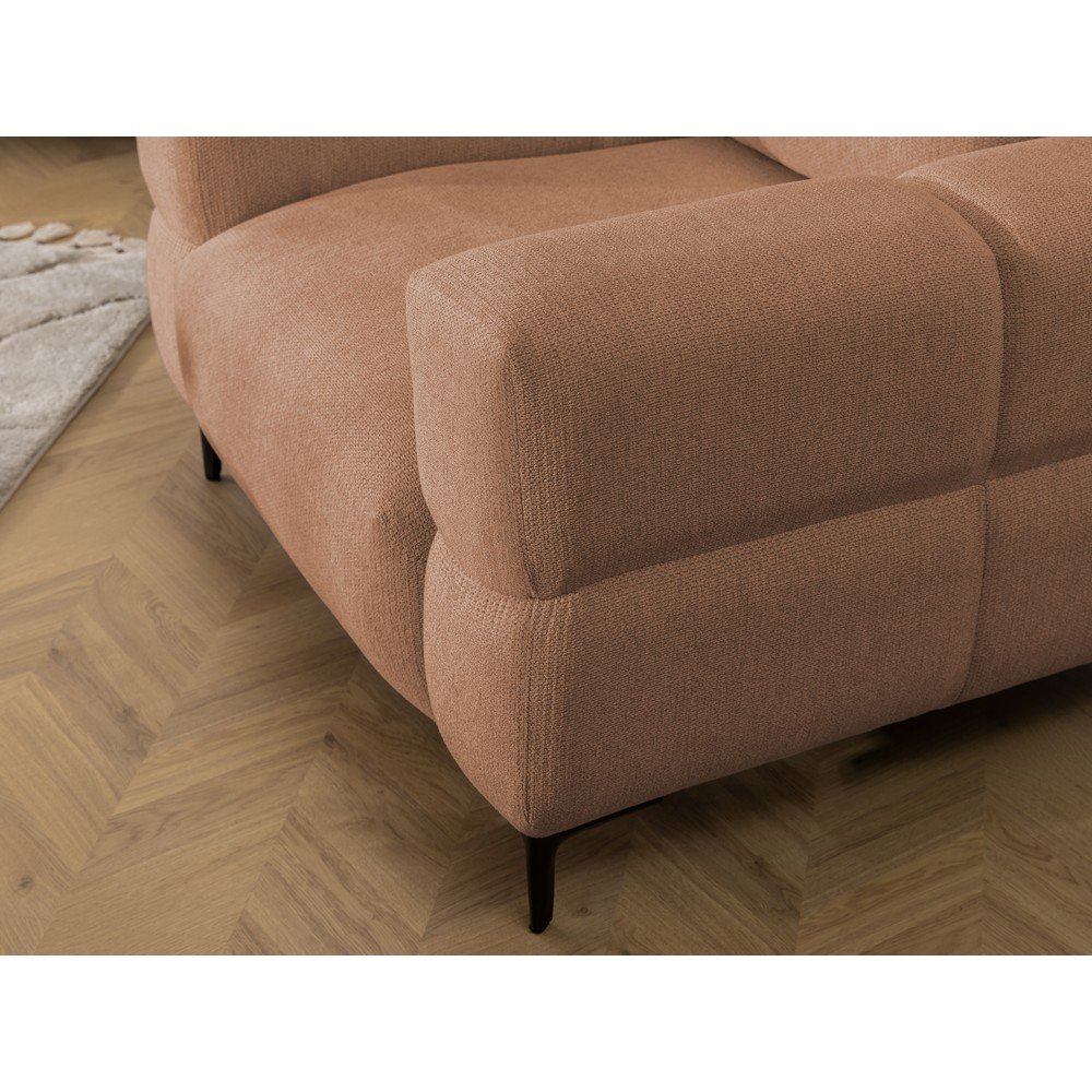 Fotel w kolorze terakoty Helio – Ropez (zdjęcie 10)