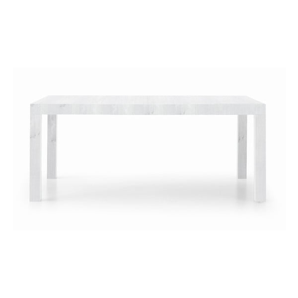 Biały rozkładany stół z drewna bukowego Castagnetti Kao, 160 cm