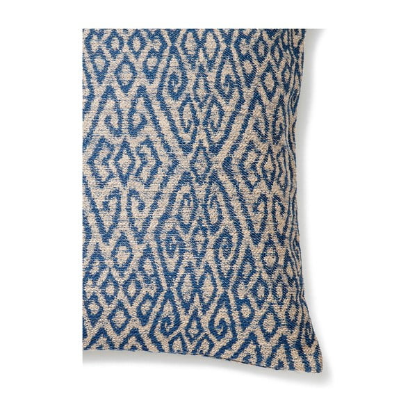 Niebieska poduszka Casa Di Bassi Ikat, 50x50 cm-image-1