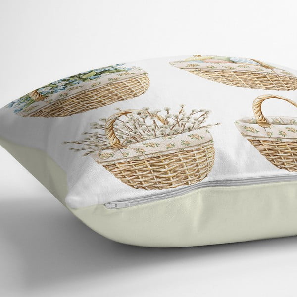 Wielkanocna poszewka na poduszkę 43x43 cm – Mila Home-image-1