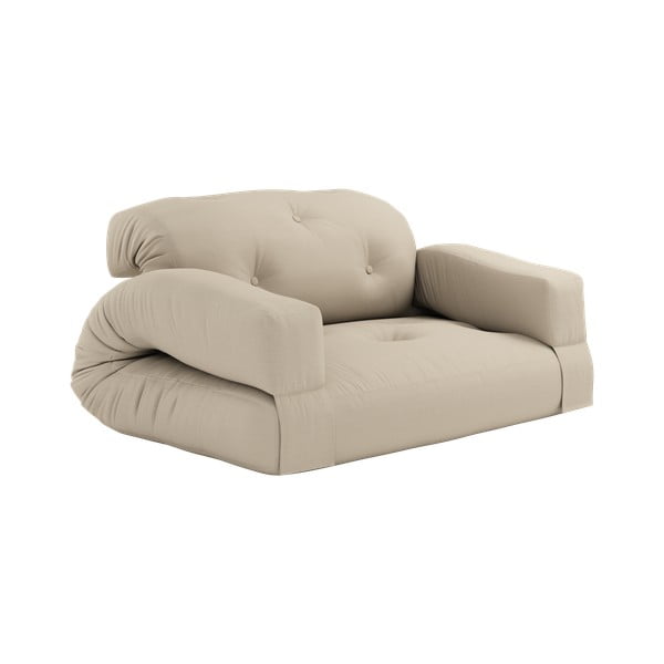 Beżowa sofa rozkładana odpowiednia na zewnątrz Karup Design OUT™ Hippo Beige