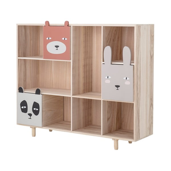 Regał dziecięcy z litego drewna paulownia 107x89 cm Calle − Bloomingville Mini-image-4