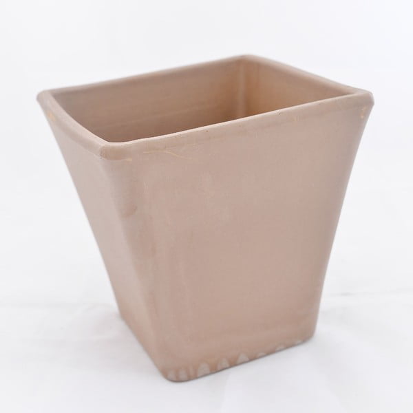 Doniczka ceramiczna Liscio 23 cm, kawowa